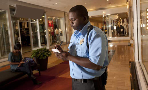 Security Officer in Mall