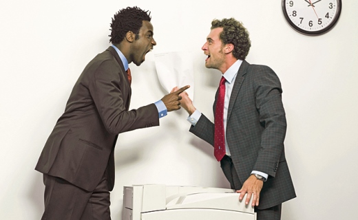 Coworkers Arguing