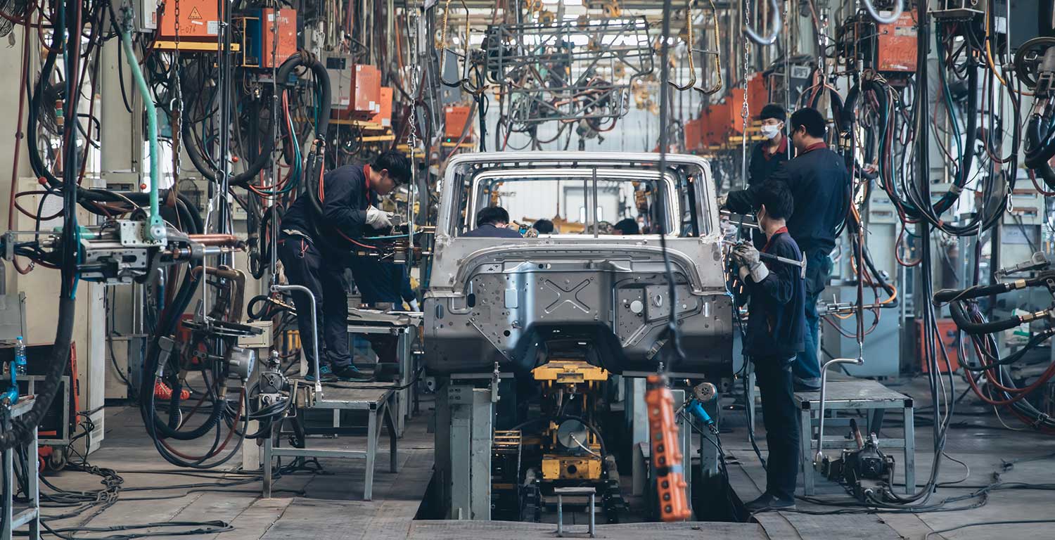 Automobile assembly line