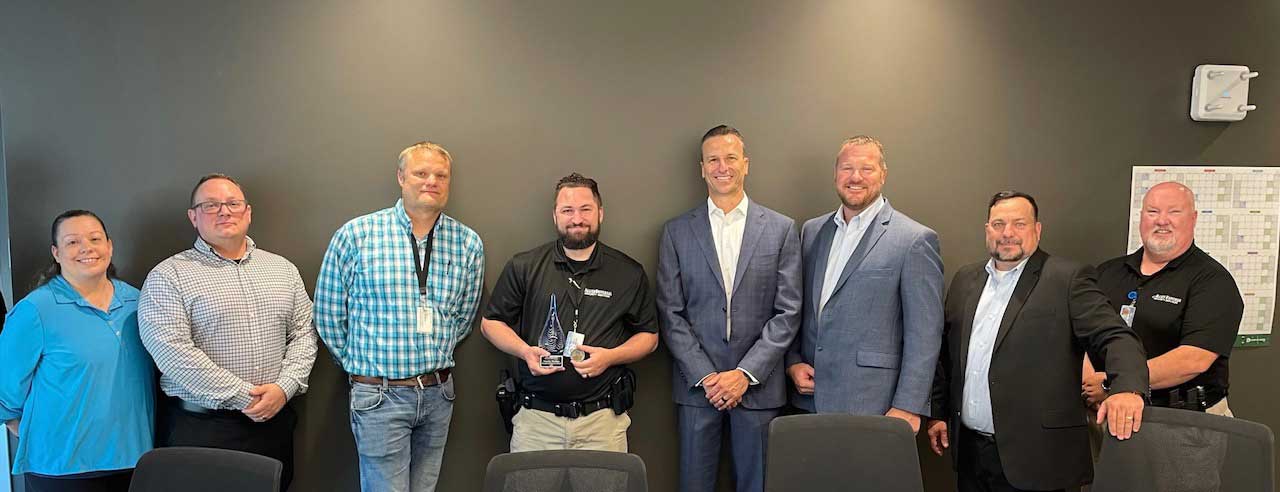 Security Professional Timothy honored