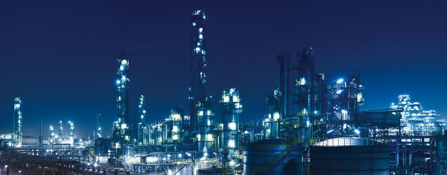 petrochemical plant