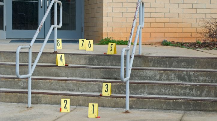 crime scene school steps