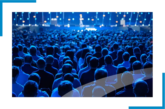 Event at night