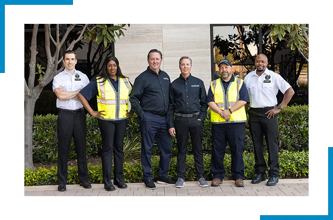 security guards standing