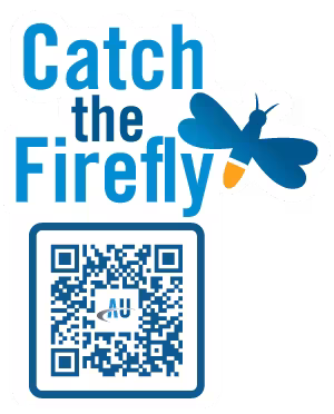 Catch a FireFly logo and QR code.