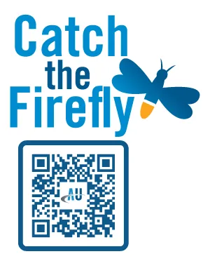 Catch a FireFly logo and QR code.