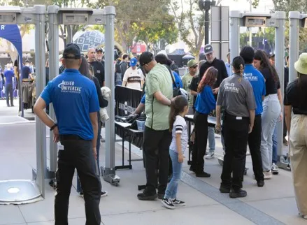 Events team in action